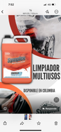 APC Symplex Limpiador de Tapicería Cuero, tela, Plásticos MULTI- Propósito
