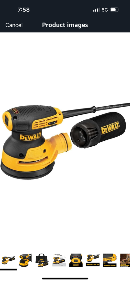 Lijadora Dewalt Eléctrica Plásticos Termo Inyectados
