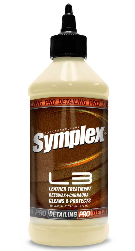 Restaurador Para Partes De Cuero piel  L3 Symplex 1/2 Litro