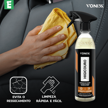 Vonixx Higicouro - Limpiador de tapiceria cuero 500mL