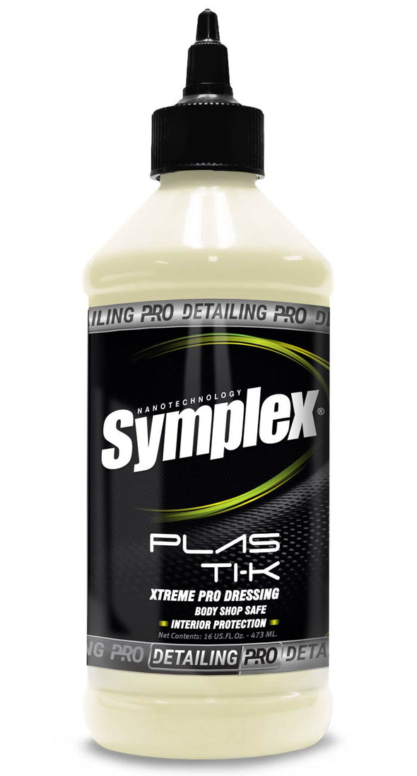 Hidratador Restaurador  De Plásticos  partes negras Internos Autos Symplex  Plasti-K No contiene silicona