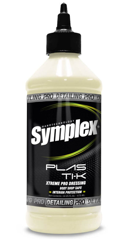 Hidratador Restaurador  De Plásticos  partes negras Internos Autos Symplex  Plasti-K No contiene silicona