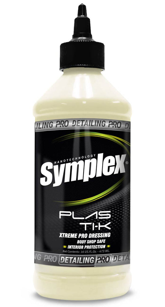 Hidratador Restaurador  De Plásticos  partes negras Internos Autos Symplex  Plasti-K No contiene silicona