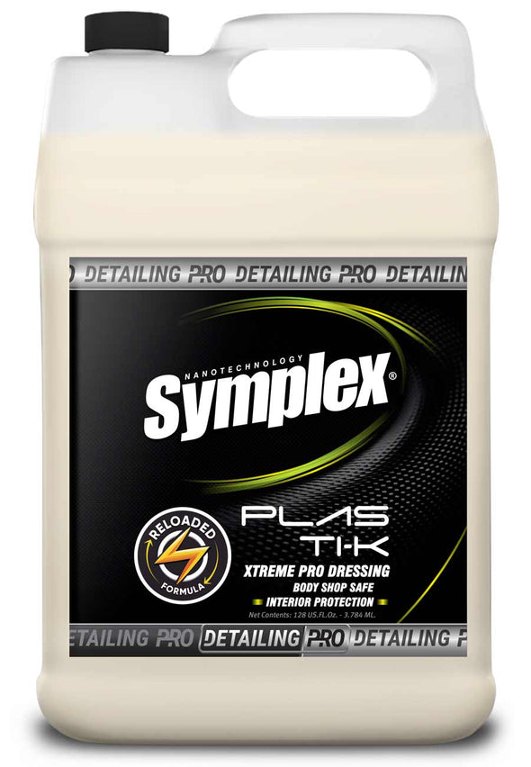 Hidratador Restaurador  De Plásticos  partes negras Internos Autos Symplex  Plasti-K No contiene silicona