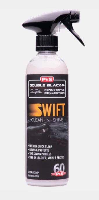 P&S SWIFT Clean & Shine - Limpiador y Abrillantador de Interior de Vehiculos