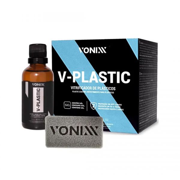 Vonixx V-Plastic - Ceramico Restaurador y protector de plásticos de vehículos 20mL
